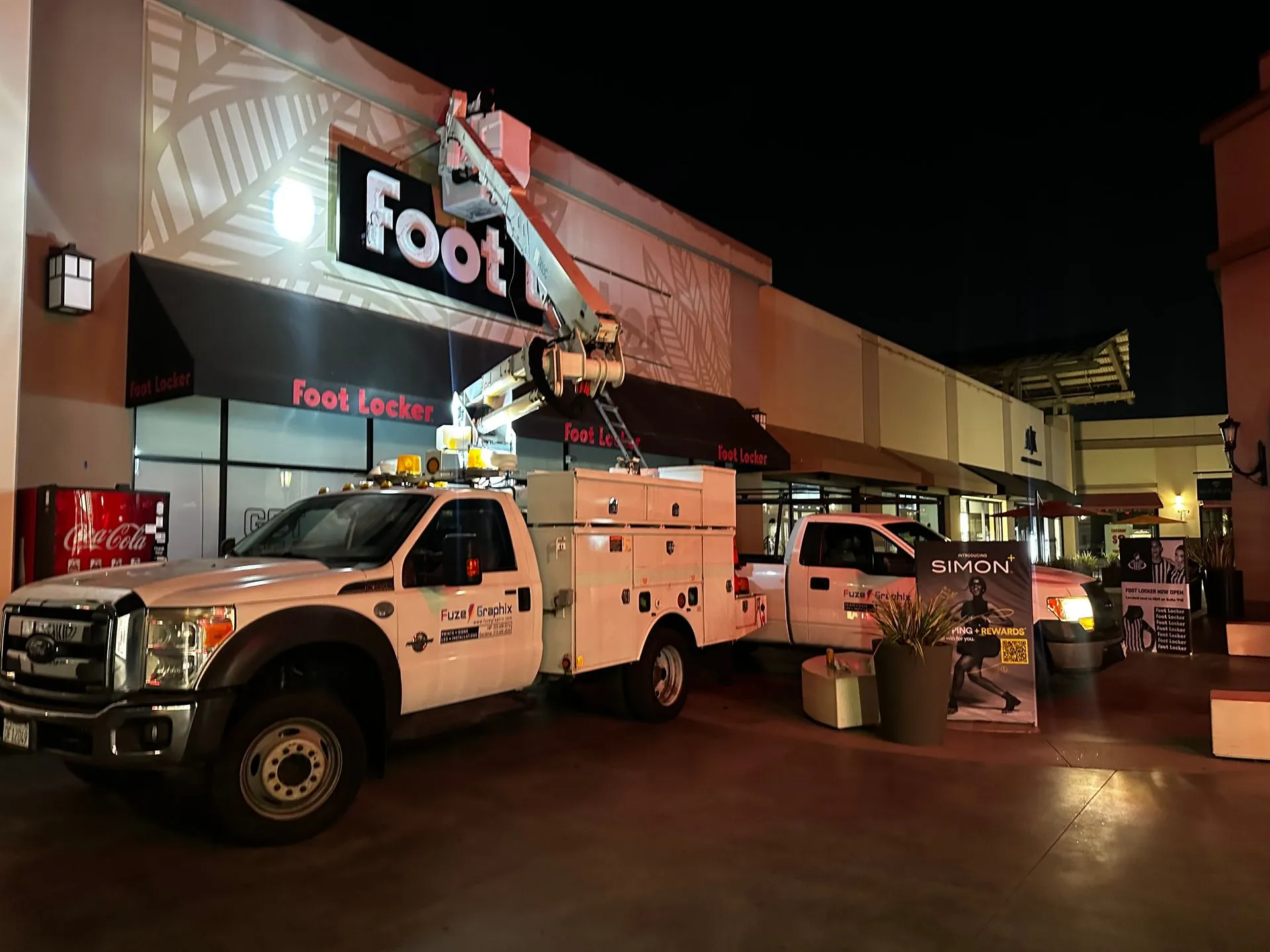 Restored vintage neon sign repaired by Fuze Signs